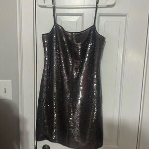 ALC Dani Mini Dress in Smoke